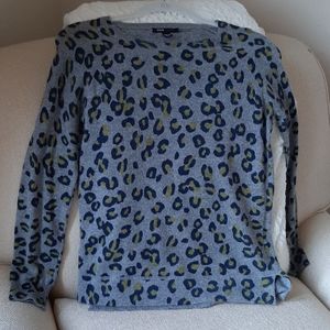 MNG animal print sweater
